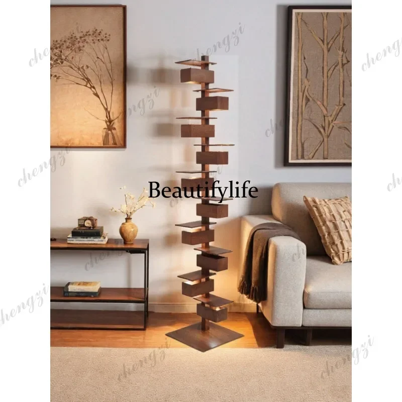 EE Medieval floor lamp designer living room villa vertical sofa next to wabi sandy wind ornament decorative lamp