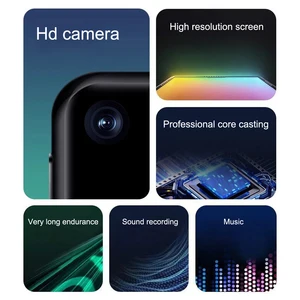 Tam Dokunmatik Ekran MP3 Müzik Çalar Bluetooth HiFi MP4 çalar, teyp, Dahili hoparlör, ses Kaydedici, Kamera, Video, FM radyo, E-kitap, 5.4 Aküde ilk 10 satış, 20v usta - №4