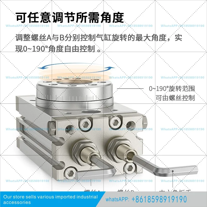 type-cylindre-a-pendule-rotatif-msqa-msqb7a-10a-20a-30a-50a-70a-100r-10r-20r