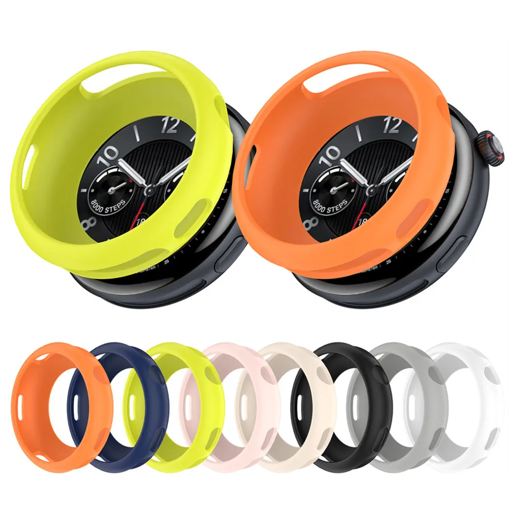 Vivo watch 5 / IQOO Watch5 실리콘 커버 프레임 범퍼 교체 쉘 Smartwatch 액세서리 용 보호 케이스