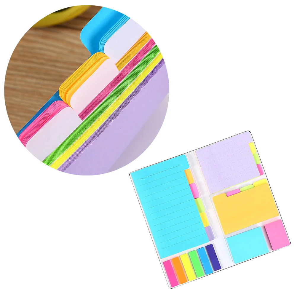 Colorful Memo Sticker Bulk Mini Note Sticker for Writing Messages Marking Focus Areas Study Work Planning Accessories