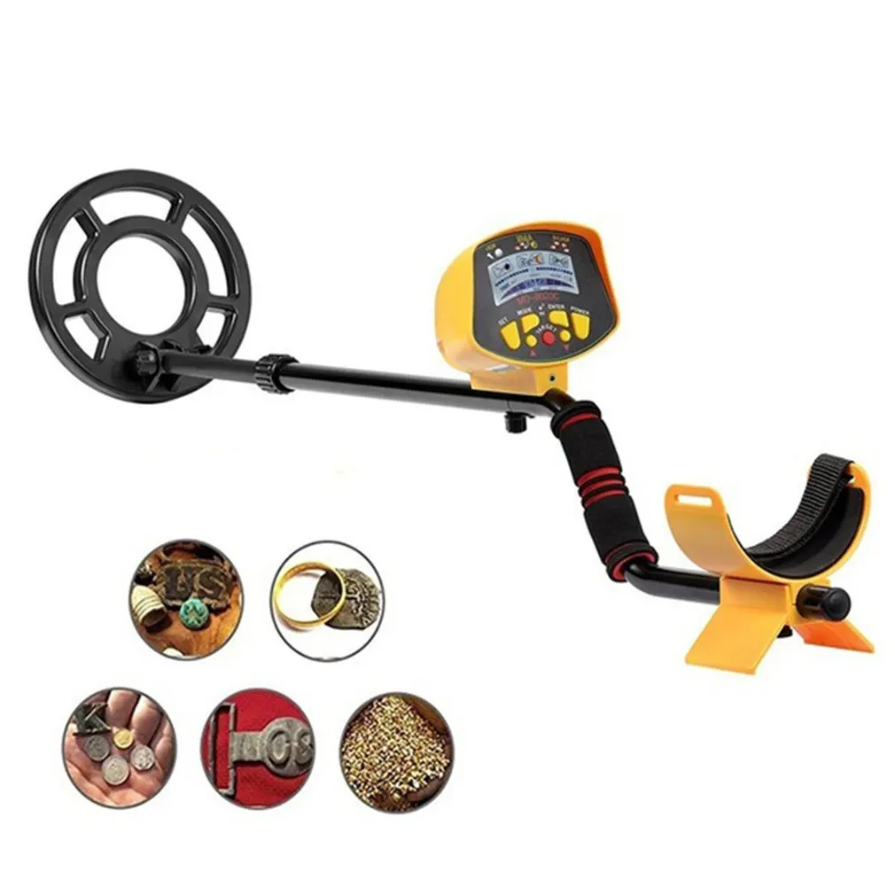 Metal Detector sotterraneo professionale MD9020C Security Display LCD ad alta sensibilità Scanner Treasure Gold Hunter Finder