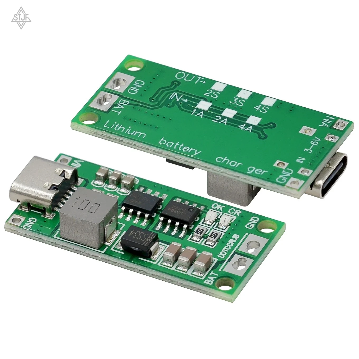 Multi-Cell 2S 3S 4S Type-C To 8.4V 12.6V 16.8V Step-Up Boost LiPo Polymer Li-Ion Charger 7.4V 11.1V 14.8V 18650 Lithium Battery