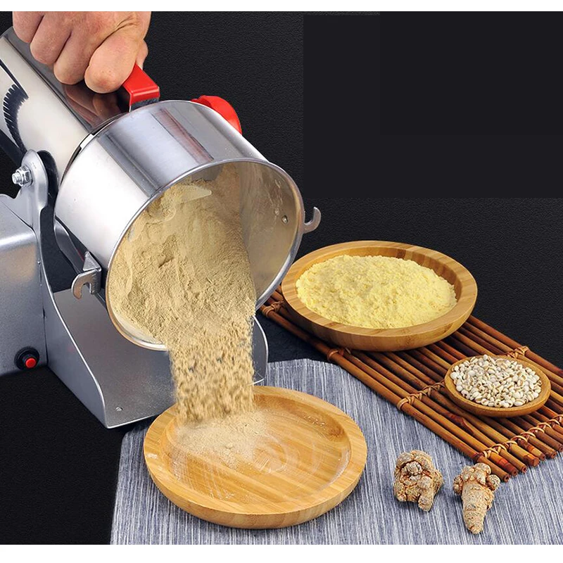 Stainless Steel High-power Coffee Bean Grinder Cereal Nuts Beans Spices Grains Grinder Grinding Machine