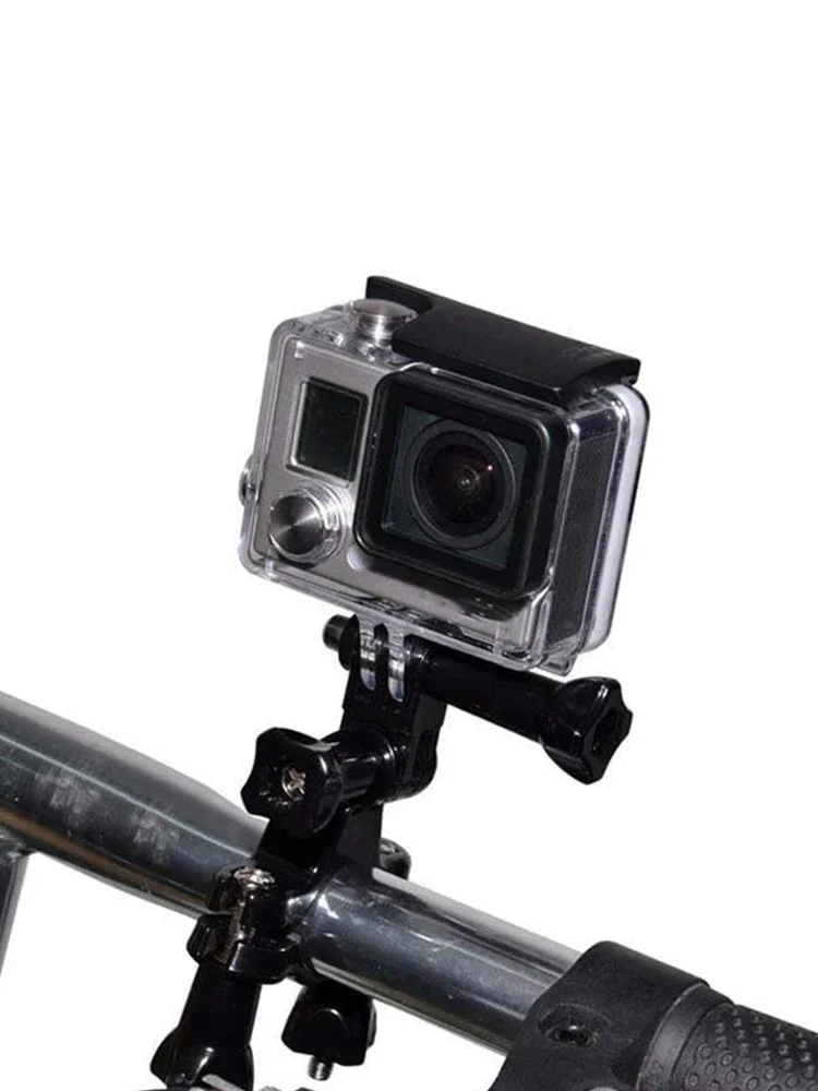กล้องแอคชั่นทิศทางเดียวกันสามทิศทางแขนปรับ3ยาว1ชุดสกรูสั้นสำหรับ GoPro HERO 11 10 9 SJCAM akaso eken