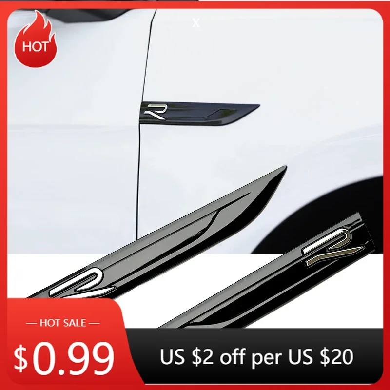 

Для VW VOLKSWAGEN 2026 Новинка для Volkswagen VW Golf 8 2019 2020 2021 2022 2023 MK8 Аксессуары для автомобиля, декоративная накладка на переднее крыло, ABS, эмблема