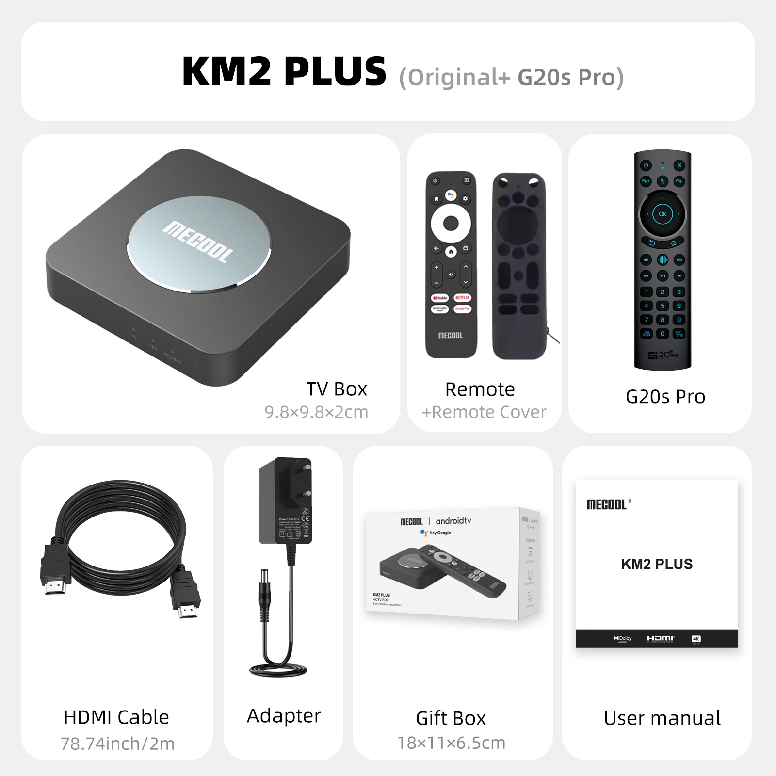 Variant: KM2 Plus G20s pro