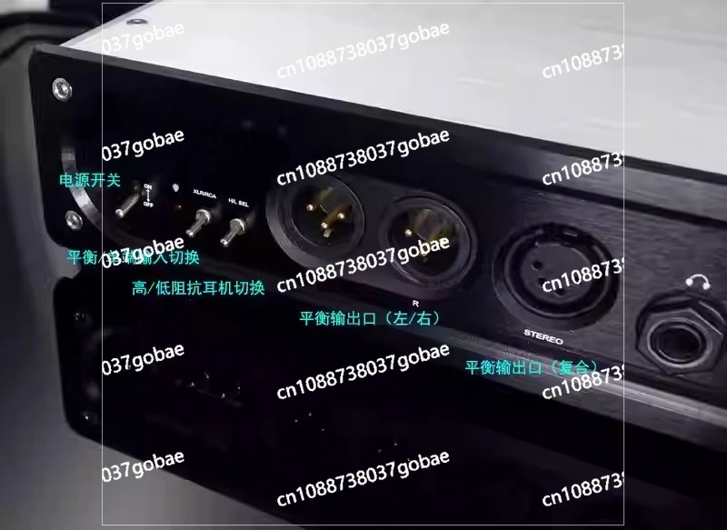 E600 Fully Balanced Amp Fully Balanced I/O Dual-core Low Distortion Headphone Amplifier