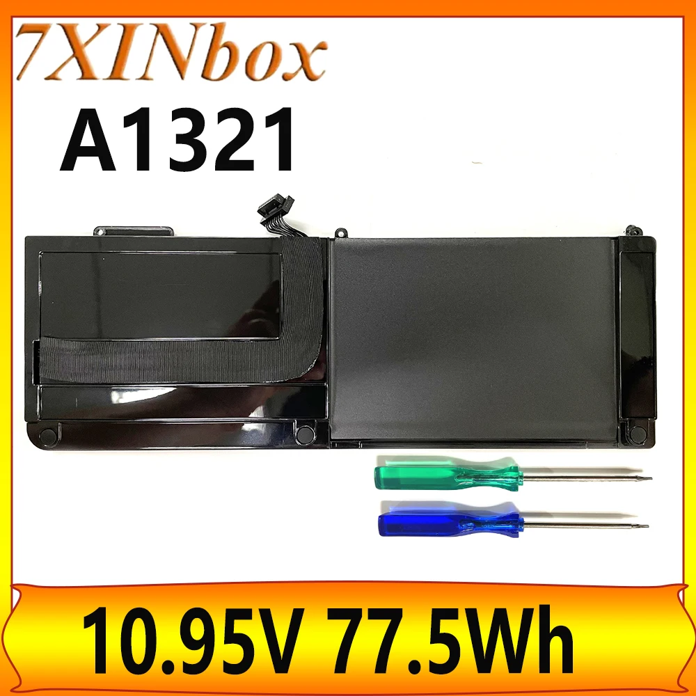 7XINbox 77,5Wh A1321 batería para Apple MacBook Pro A1286 2009 2010 versión MC118LL/A MC372 MC371 MB985 con herramientas gratuitas