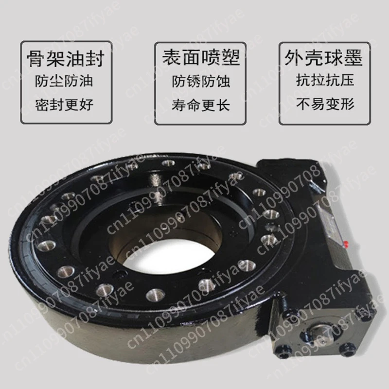 Rotary drive, reducer, worm gear rotary turntable, fence type rotary gear reducer