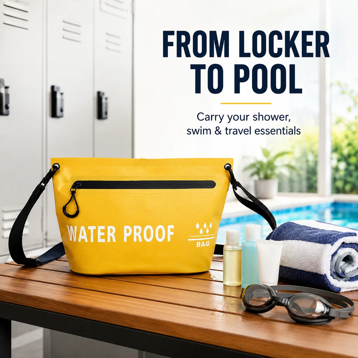 Waterproof Dry Bag Travel Handbag Pack Wash Sack Swimming Rafting Kayaking River Trekking Floating Boating Water Bags