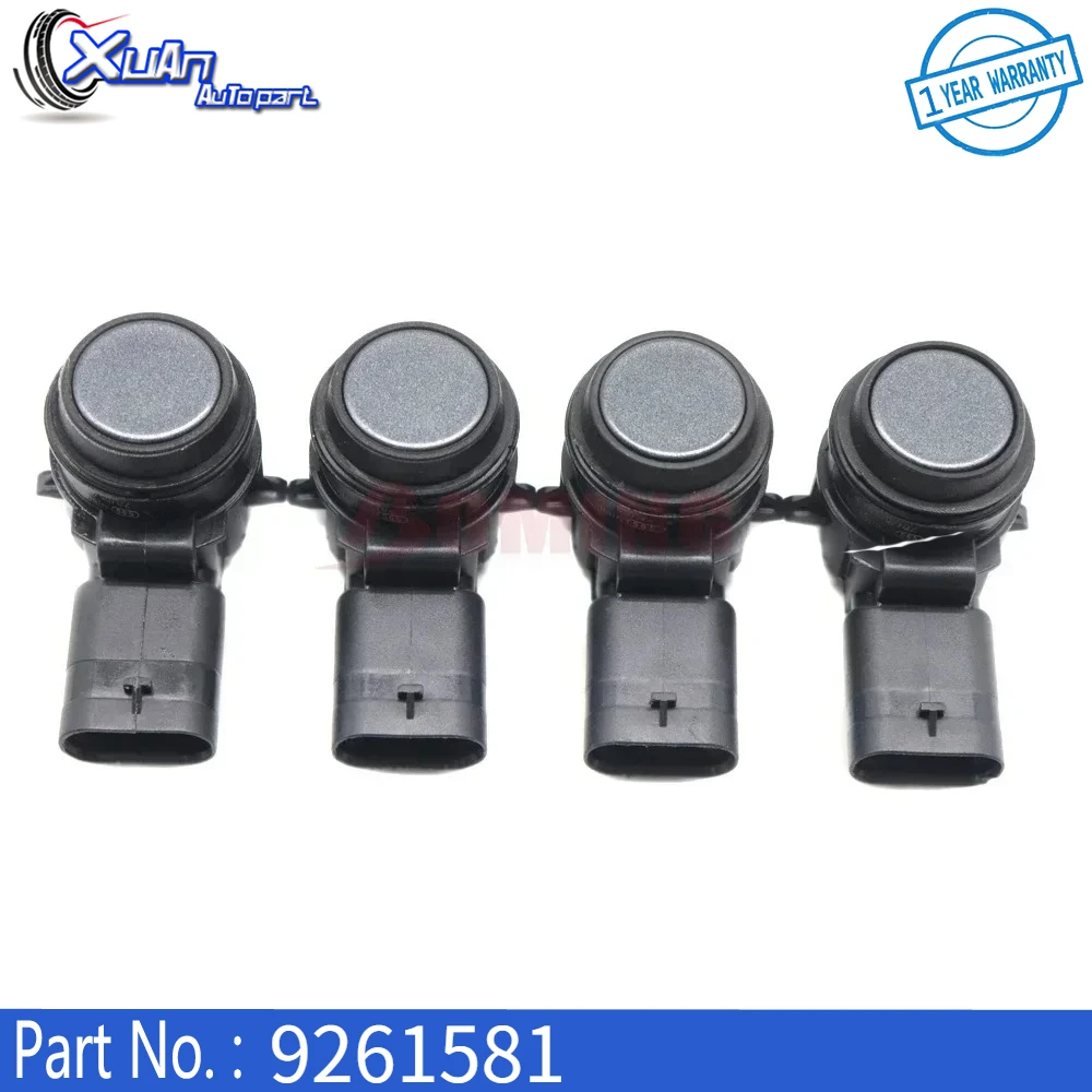 

4PCS NEW PDC Parking Reversing Sensor 9261581 For BMW 1 2 3 4 Series 2010-2018 66209261581 66209261582 0263013513