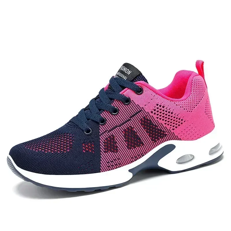 Spring and Autumn Lace FashionColorful Women'sSports ShoesLightweightBreathableCasual Women's Shoes DurableOutdoor Walking Shoes image 2
