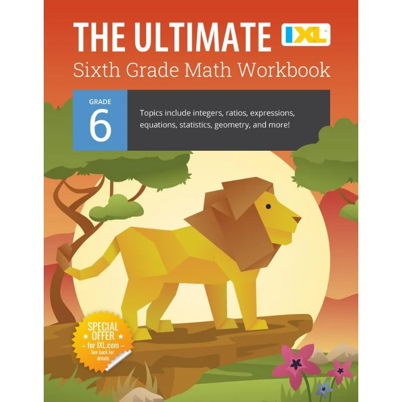 

IXL Ultimate Math Workbook 6 классов IXL Learning IXL Learning Inc 9781947569614 Книга