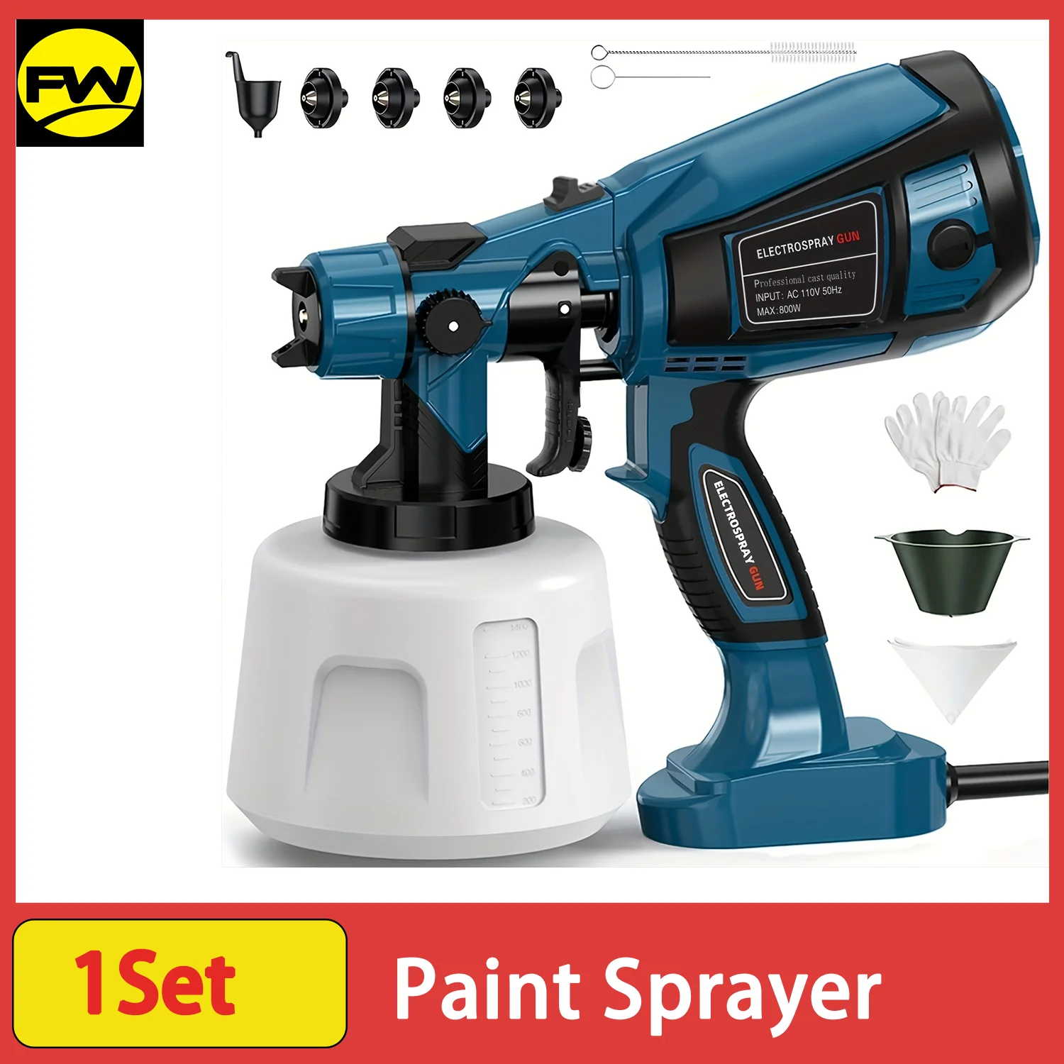paint-spraying-tools-1000w-high-power-electric-paint-spray-gun-with-40oz-container-and-4-nozzles