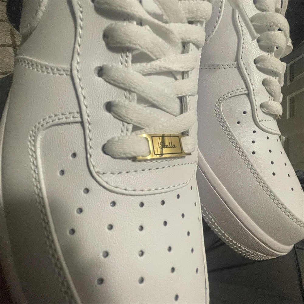 2Pcs Custom Name Shoe Buckle E - Men Shoes Name 评论和价格