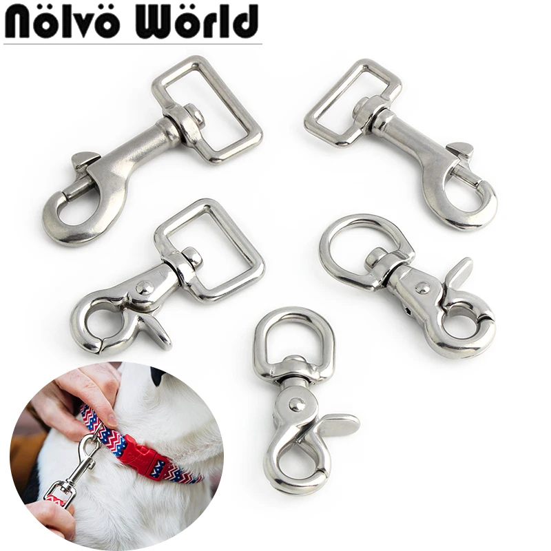 17-21-25-27-31mm Stainless Steel Heavy Swivel Lobster Clasps Strong Hook For Shoulder Strap Bags Dog Leash Lobster Accessories