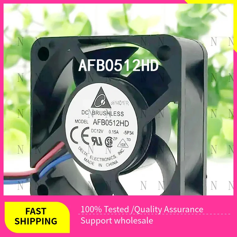 

YJJ FOR Delta AFB0512HD DC12V 0.15A 50*20MM Cabinet Cooling Fan Factory wholesale