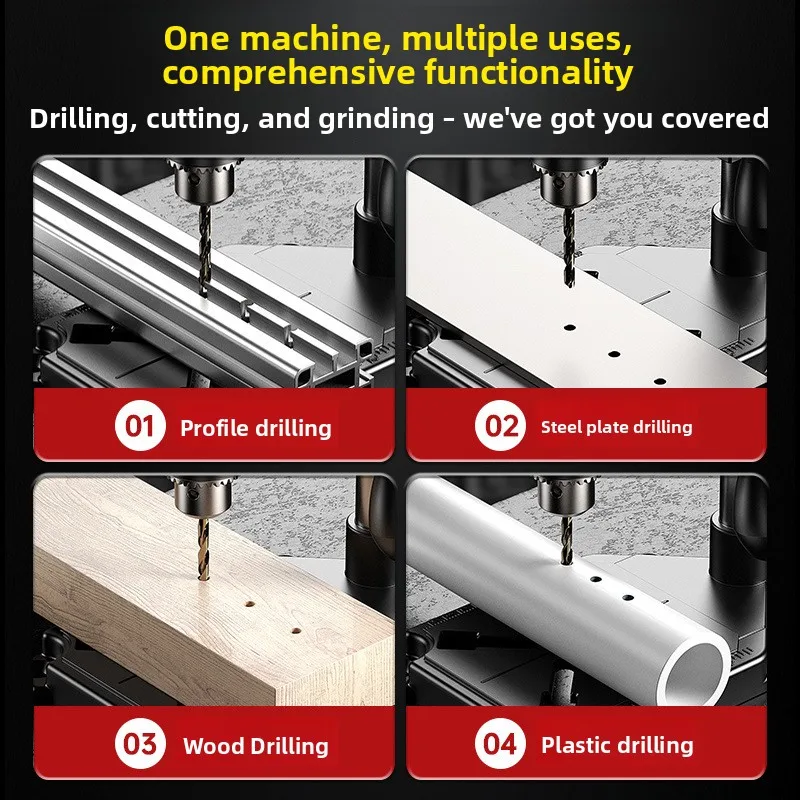 Universal Multifunctional Drill Stand, Holder Converting Hand Drill to Drill Household Workshop Tasks