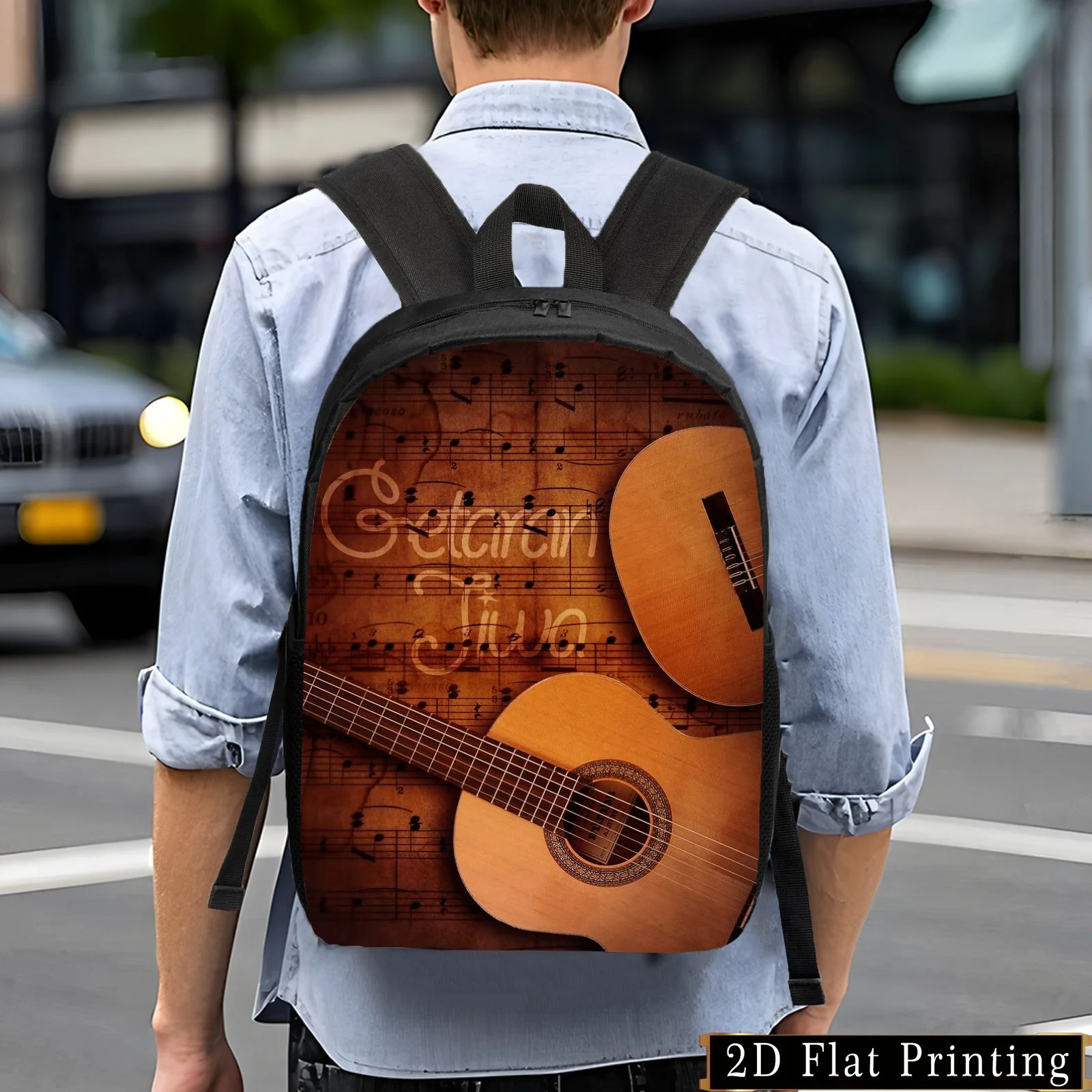 

Casual and stylish backpack, simple and personalized backpack. Creative design backpack for young people