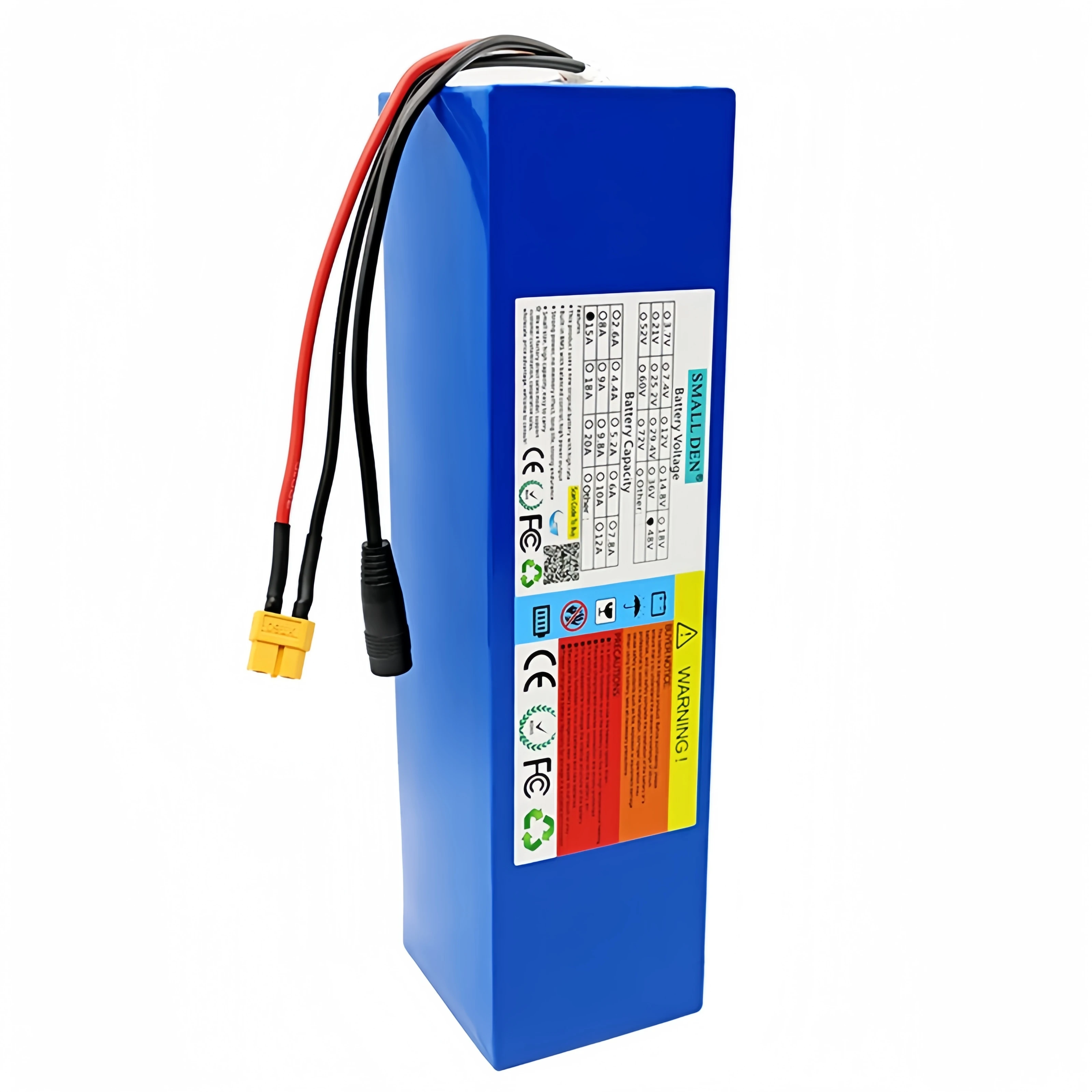 New 48V 15Ah Li-ion Battery Pack + 54.6V 2A Charger 18650 13S5P 500-1000W High Power Electric Self Battery Devices and more