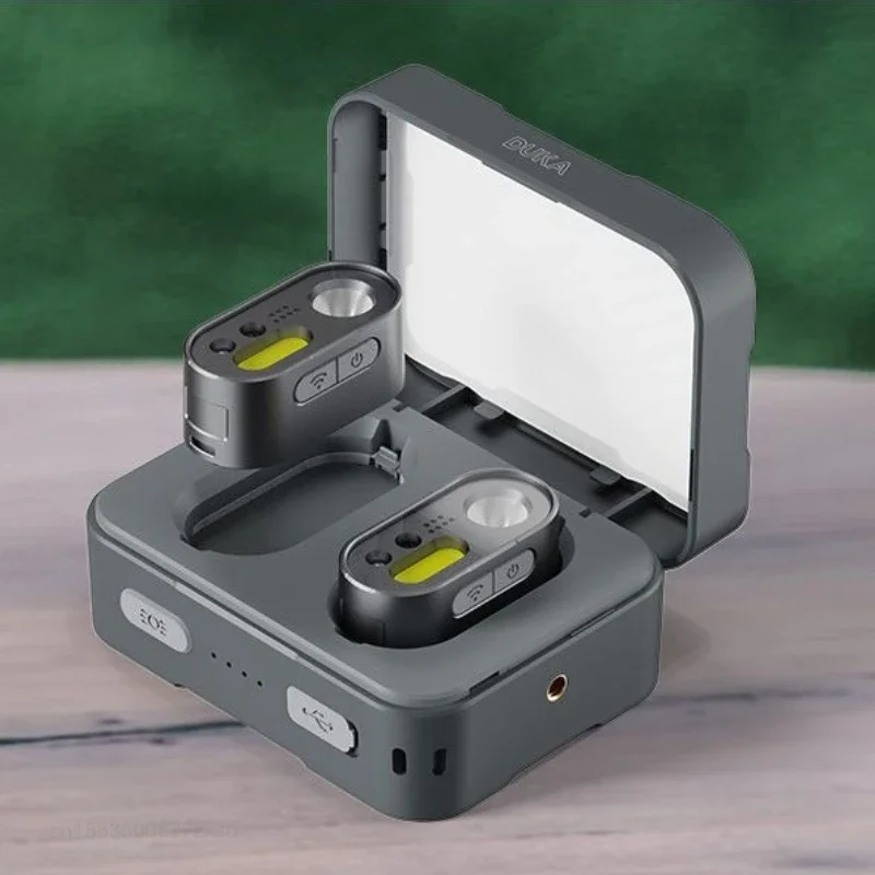   Многофункциональный налобный фонарь DUKA ATuMan MH1 с управлением жестами и двойным управлением, водонепроницаемый светодиодный фонарь с датчиком для активного отдыха, крепление на шляпу