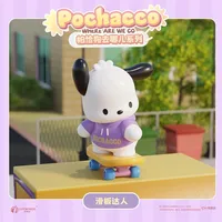 Hot Cartoon Anime Figures Sanrio Pochacco Peripheral Model Action Figure Toys Desktop Decoration Ornament Gift For Children Boy