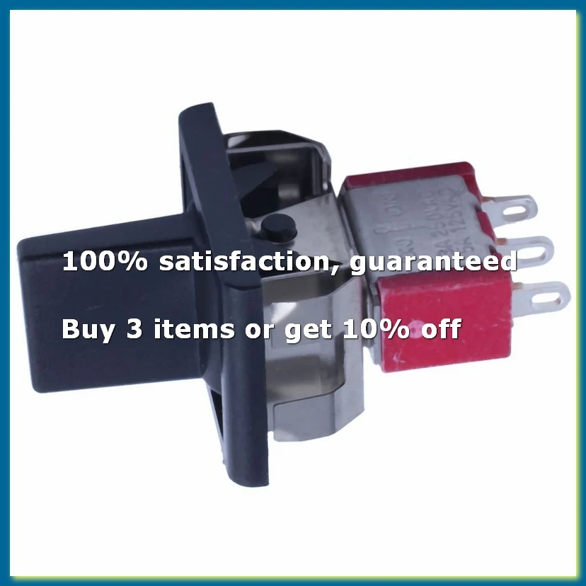 AC 250V/3A 125V/5A Momentary SPDT 3 Positions Toggle Switch T80-R-DTA9