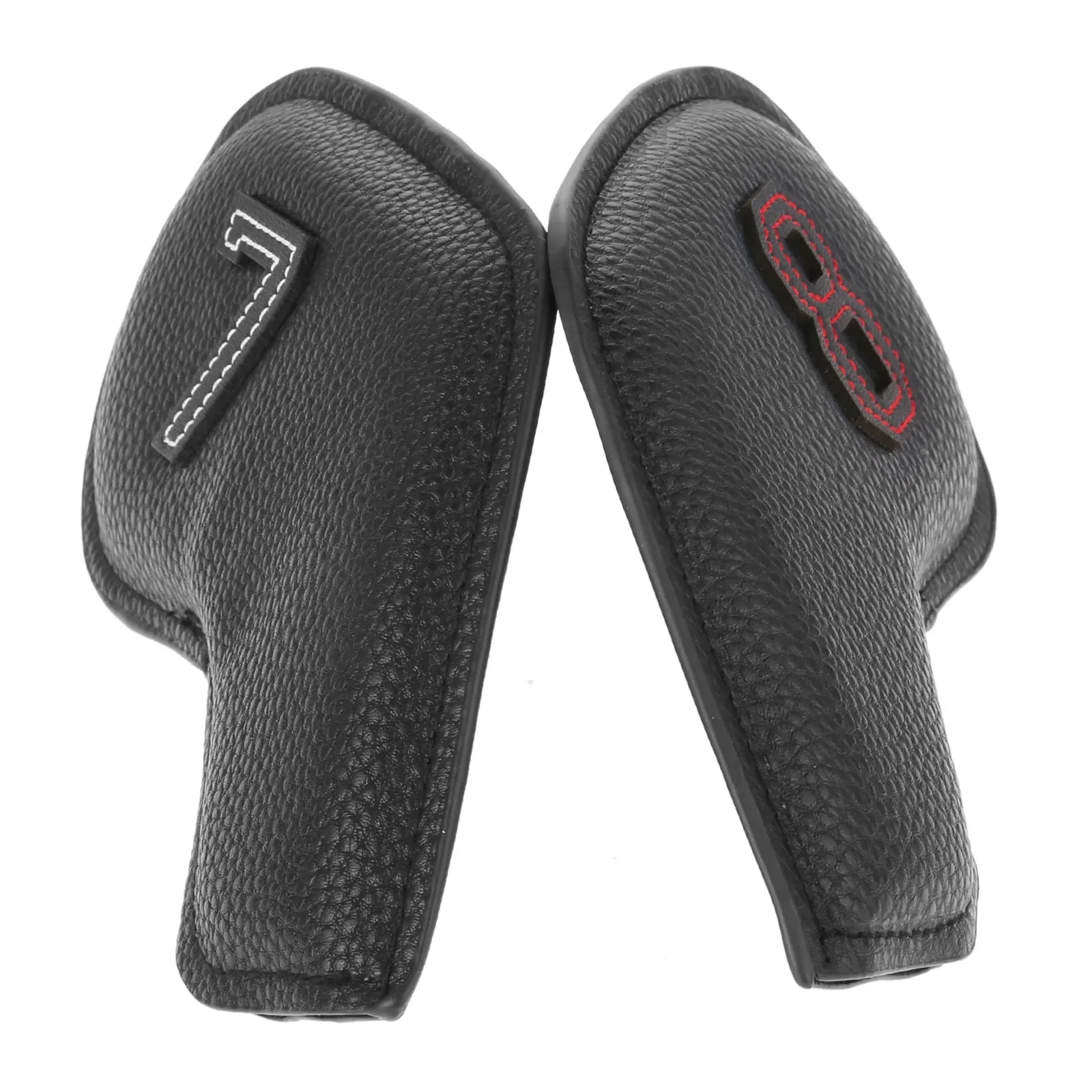 

11 шт./компл. железные головные уборы для гольфа из искусственной кожи, защита для головы клюшки для гольфа 8,5x16,5 см, аксессуары для клюшки для гольфа, подарок для гольфиста