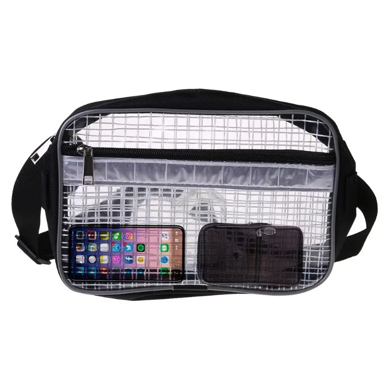 Anti-Static Cleanroom Clear Tool Bag Full Cover Pvc For Engineer Waist Bag Fanny