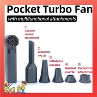 Mini Turbo Jet Fan Turbo Violent Fan 110000 RPM Brushless Motor Powerful Blower High Speed Duct Fan