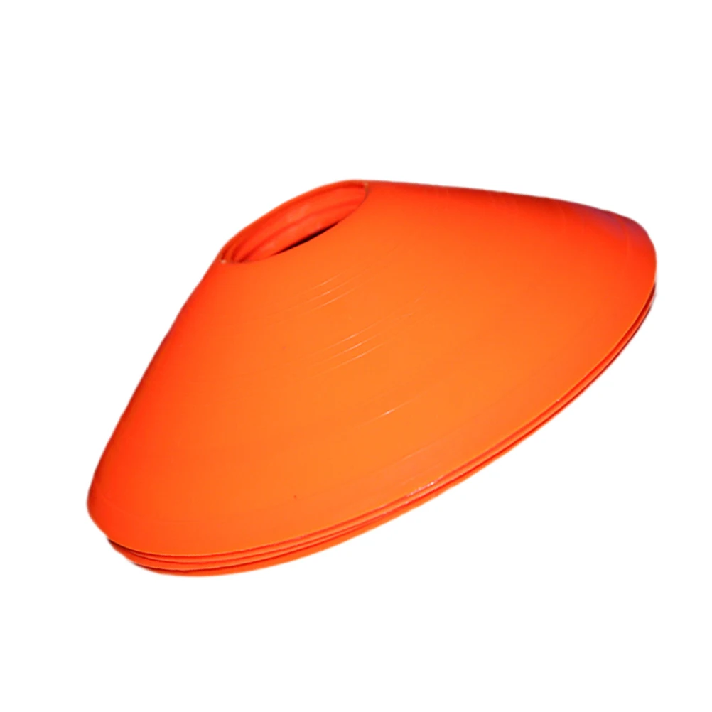 10pcs Football Training Disc Disc For Soccer Cone Cone Soccer Sports Sign Plate Bucket Bright Colors Safe Polyethylene