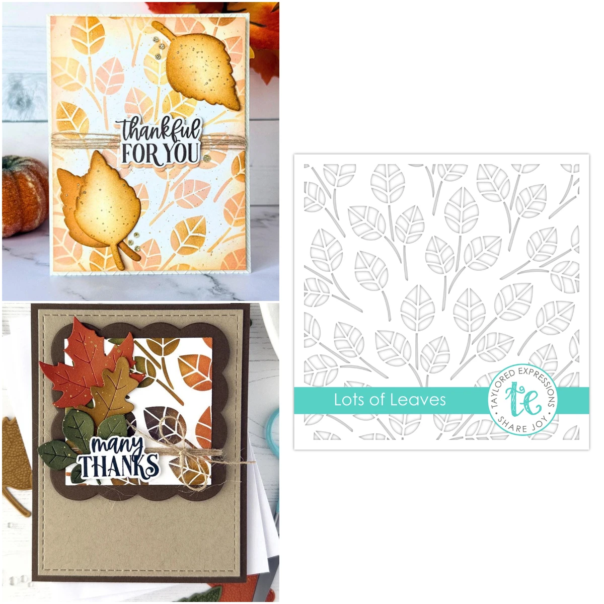 Lots of Leaves Stencil Decor DIY Layering Stencils Graphics Painting Scrapbooking Stamp Ornament Album Embossed Template Reusabl