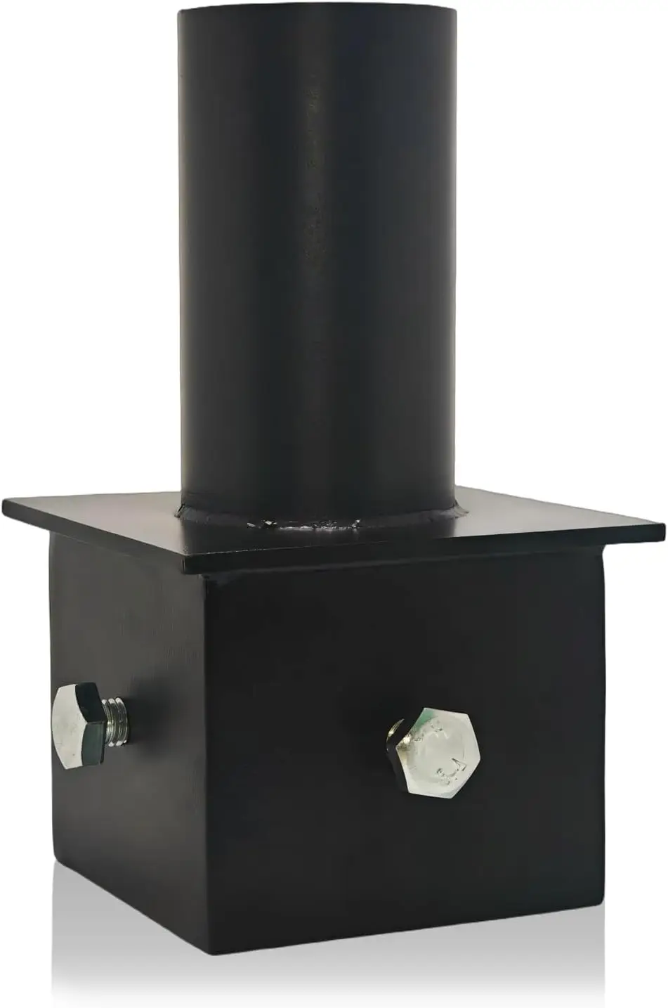 

Tenon Adaptor for 3in Square Pole, 2 3/8in Round Tenon for LED Street Lights