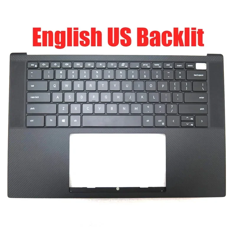 

Новый верхний корпус (палмрест) для ноутбуков DELL XPS 15 9510, Precision 5560 (05Y9T0, 5Y9T0, GDP51) с клавиатурой с подсветкой