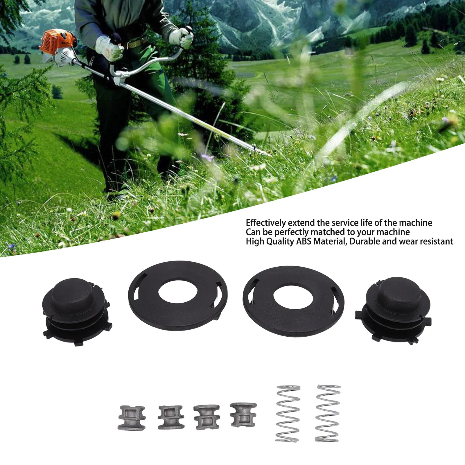 4002‑713‑3017 Trimmer Head Spool for STIHL  25‑2 Fs90r Fs100rx Trimmer Accessory String Trimmer Head Spool