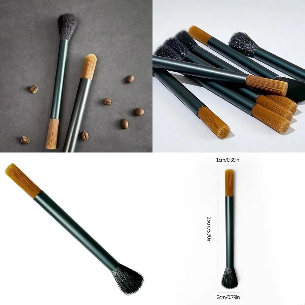 L43A Practical Machine Tool Simple Coffee Machine Brush Cleaner with Comfortable Handle for Coffee Kitchen