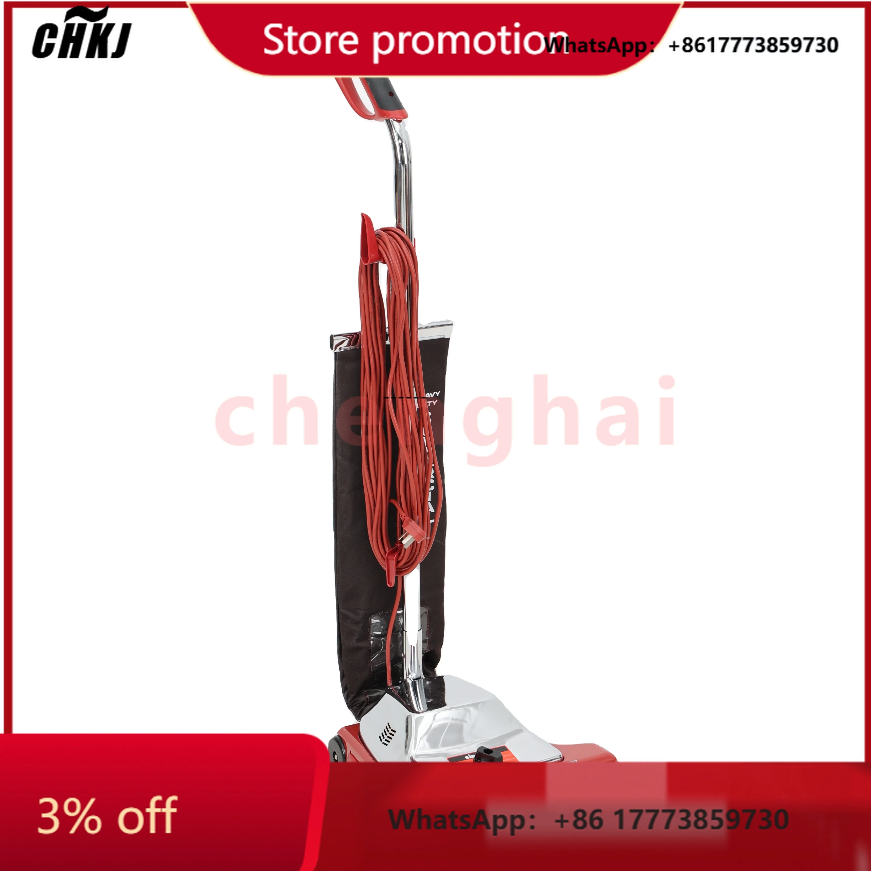 

CHKJ-2025NEWTop Quality and Good Price Sirocco Upright Dry Vacuum Cleaner Carpet Cleaning Machine Aspiradoras Bag Home Appliance