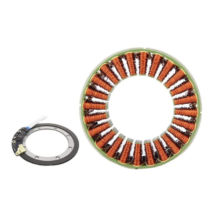 2025 큐브마스 RI100 3상 프레임리스 BLDC 마그넷 BLDC DC 모터 홀 센서 포함