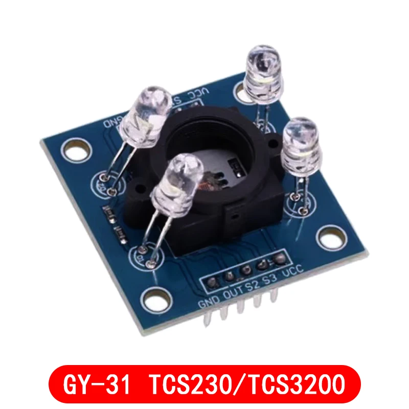 Module de détection GY-31/GY-33 TCS34725 TCS3200 TCS230, capteur de reconnaissance des couleurs, accessoires pour Arduino, Module de bricolage, entrée DC 3-5V