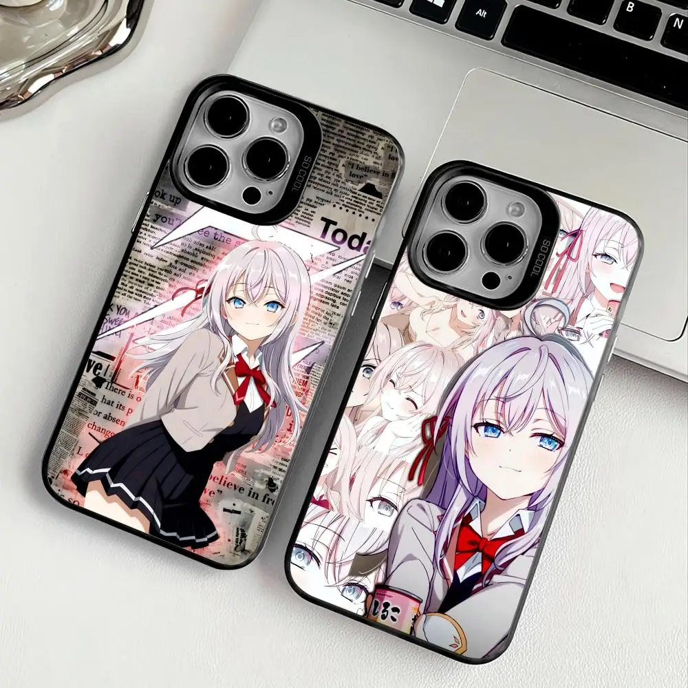 Alisa Mikhailovna Phone Case For IPhone 17 16 15 14 13 12 11 Pro Max Air Multicolor Matte Laser Metallic Aurora Funda