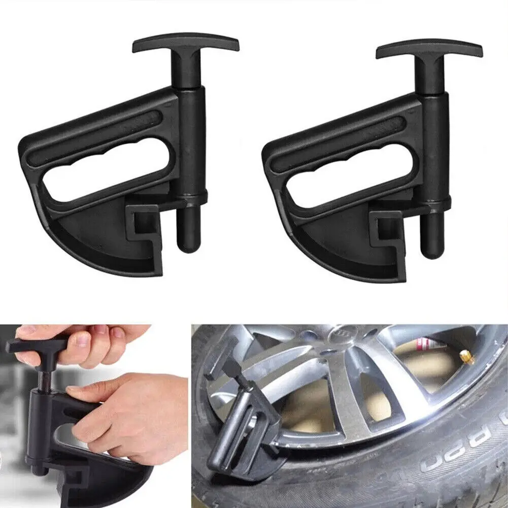 

2pcs Wheel Rim Clamp Tools Auto Accessoriescar Tyre Changing Changer Bead Clamp Drop Center Tool New