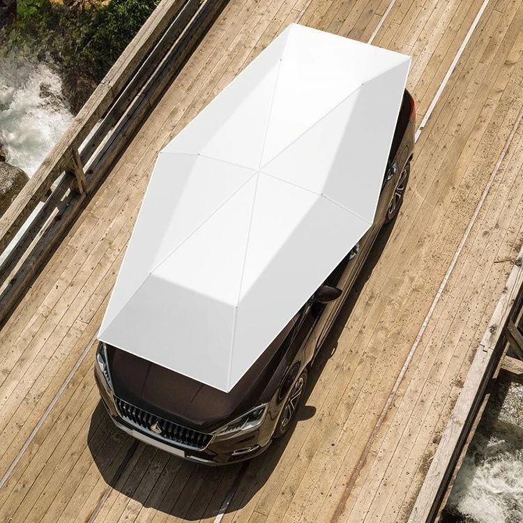 Mobile Hood Automatic Car Parasol Sunscreen Cover Roof Cover Rainproof Heat Insulation Thick Folding Carport