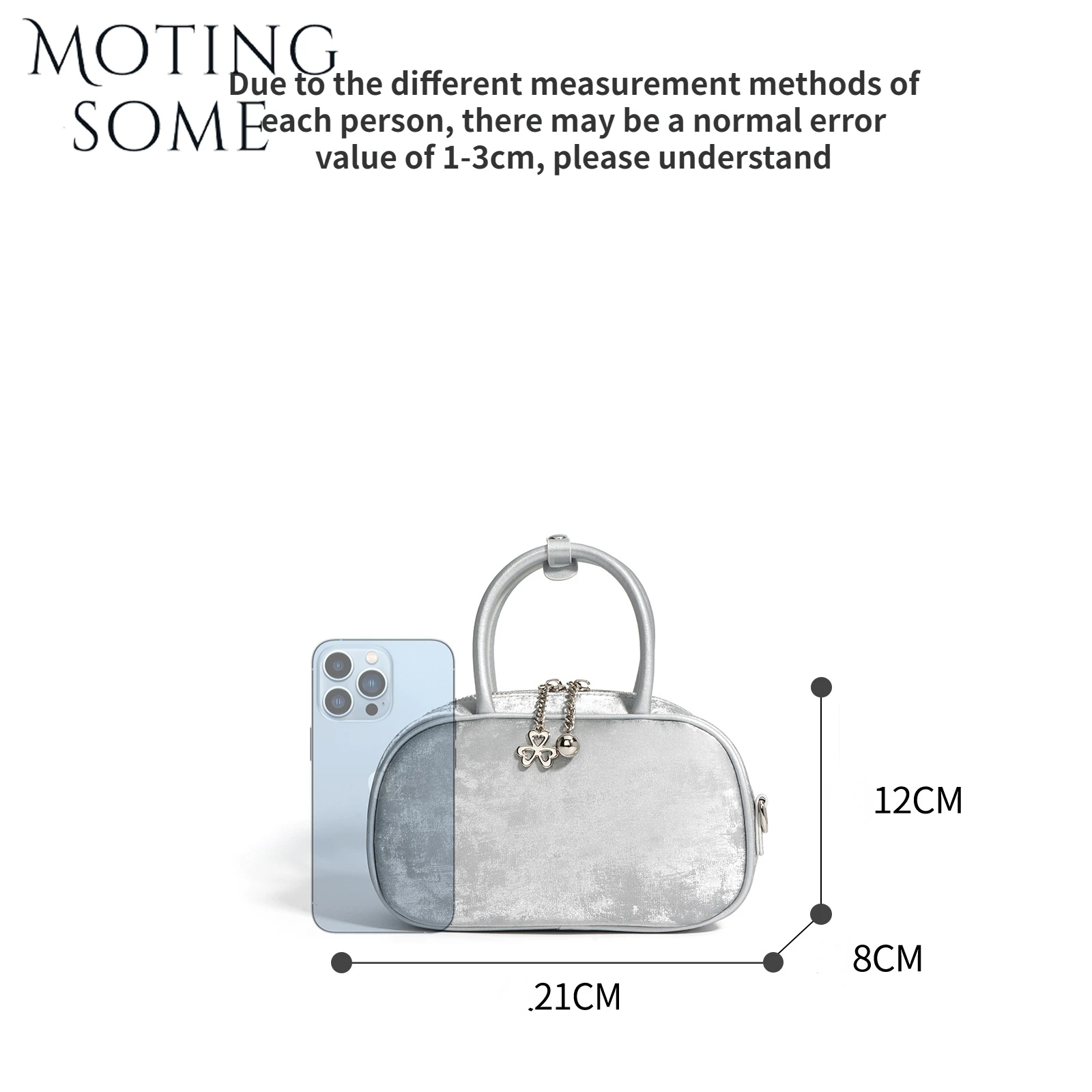 Motingsome Fashionable Women Bags Luxury Split Leather Slik Feel Elegant Lady Party Small Handbag Chic Boston Purses Pouch 2024