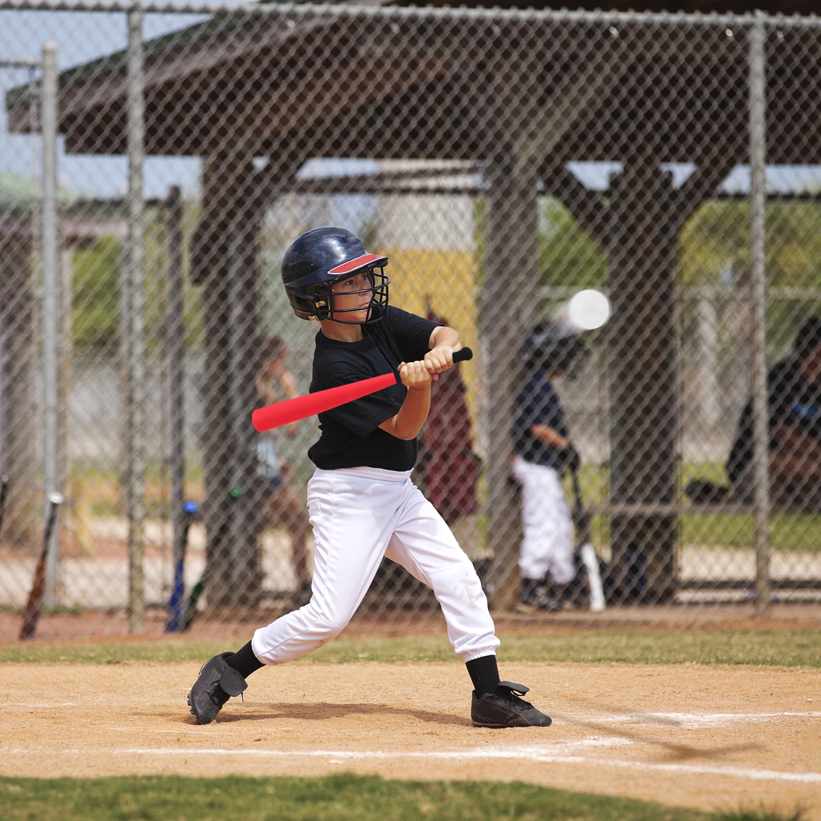 

1 шт., мягкая пенопластовая бейсбольная бита для детей, легкая тренировочная палка из ЭВА, портативная спортивная палка для малышей, начинающих, молодежи, тренировочных игр