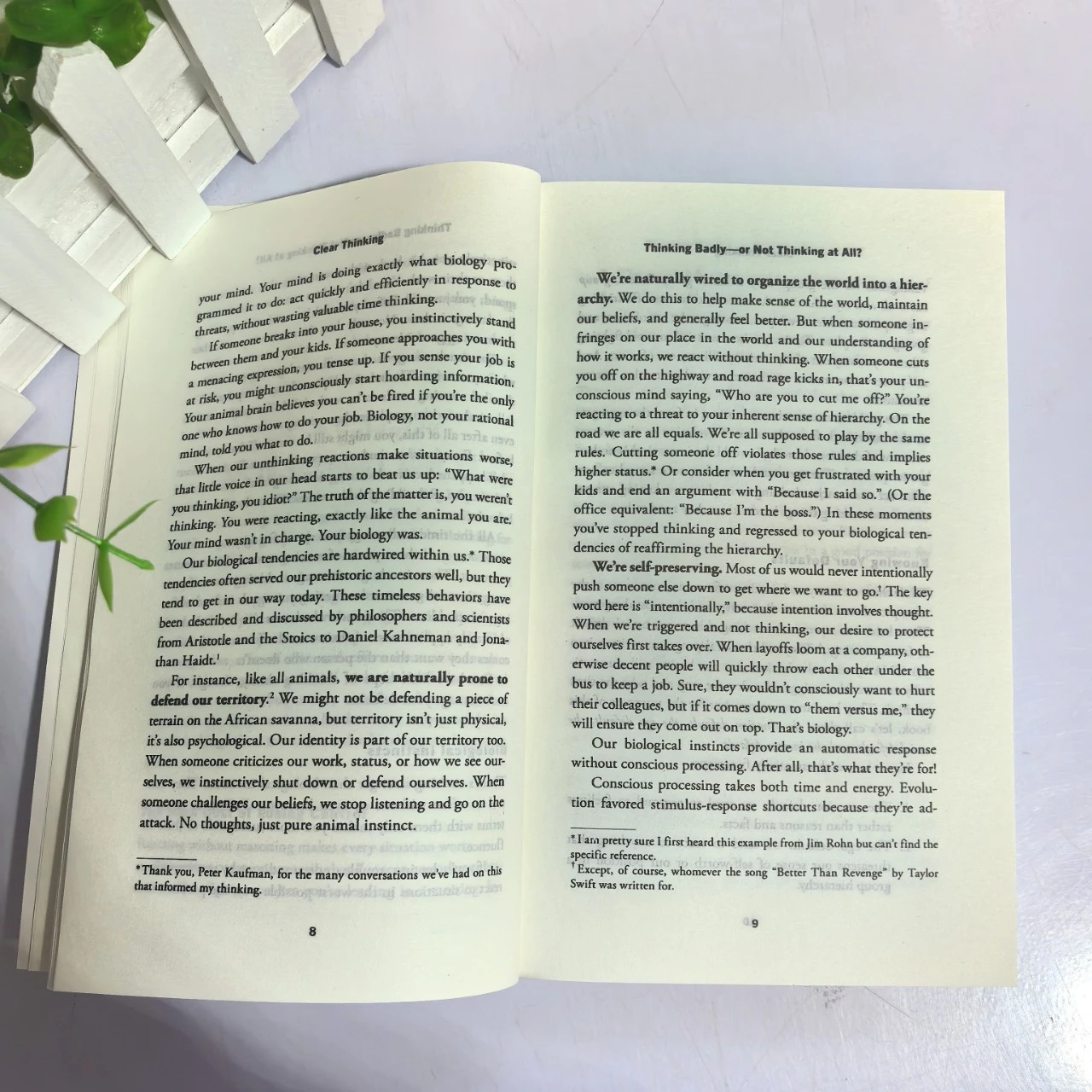 Clear Thinking Turning Ordinary Moments Into Extraordinary Results Paperback Book English