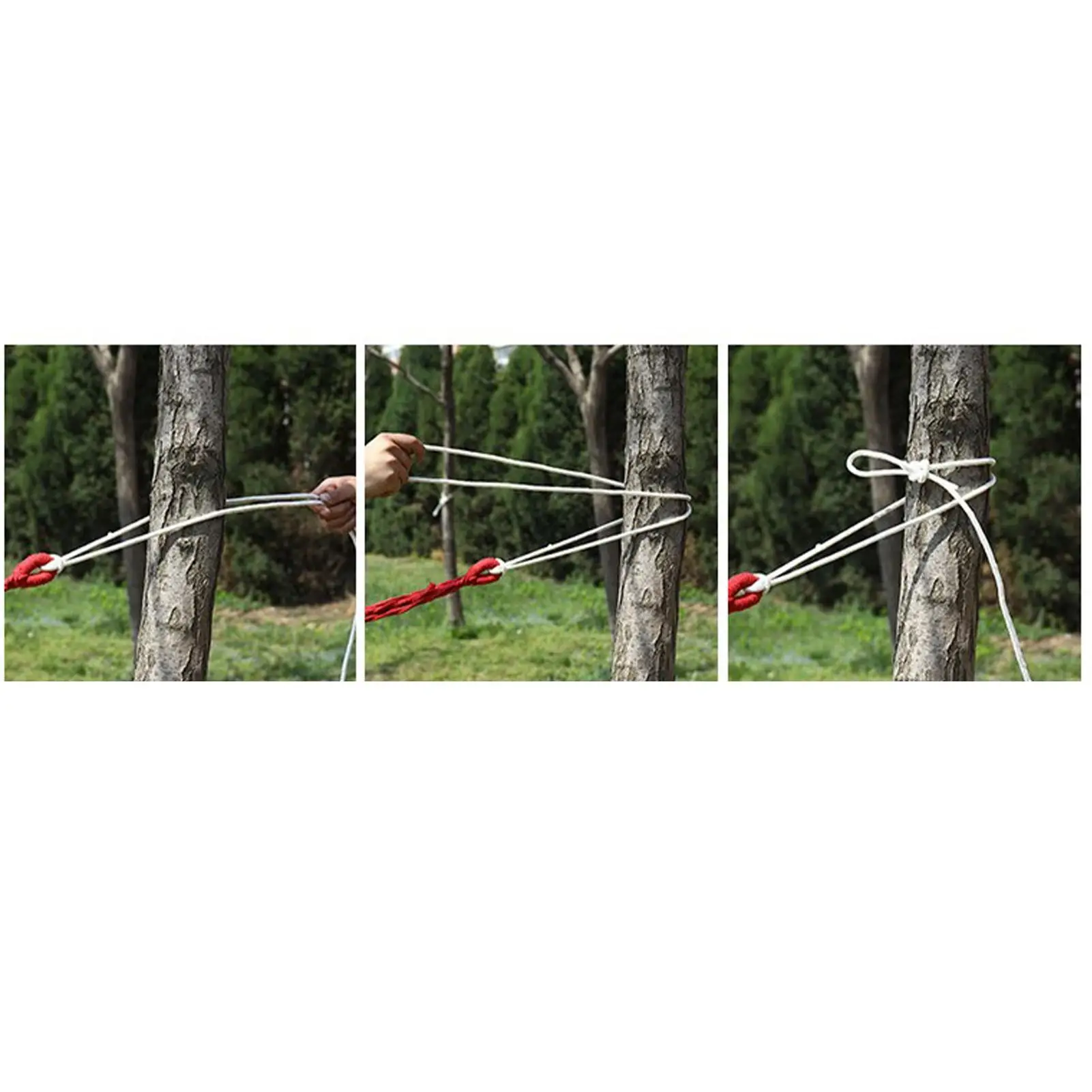 أرجوحة حديقة من القطن والبوليستر أرجوحة مفردة مزدوجة، 440.9 رطل، مناسبة للتخييم في الهواء الطلق والفناء الداخلي والفناء الخلفي، أحمر