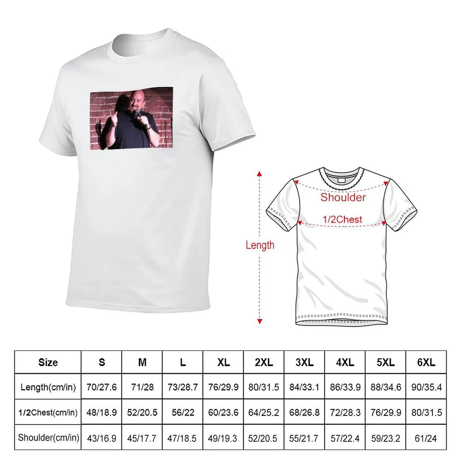 Louis CK, King of Stand Up T-Shirt plus sizes oversize t-shirts man mens t shirts pack