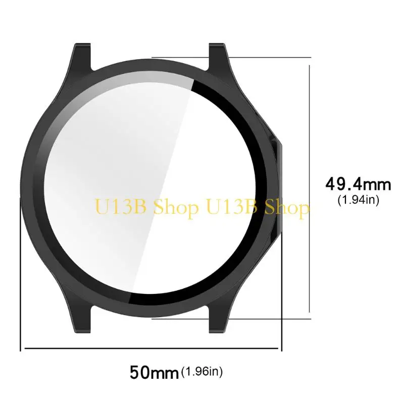 Cubierta a prueba golpes U13B con película incorporada Fácil instalación 50 mm para Smartwatch