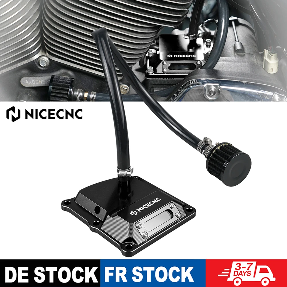 (Stock UE) Coperchio Superiore Traspirante per Trasmissione per Harley Street Glide, Road Glide Special, Softail Standard, Fat Boy, Breakout, Fat Bob